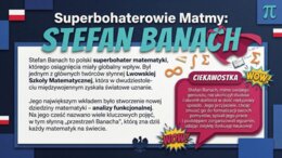 Dzień Matematyki - gazetka szkolna / prezentacja, 20 plansz