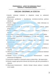 Terapeuta pedagogiczny w przedszkolu – przykładowe wpisy do dziennika