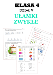 Dział V: Ułamki zwykłe