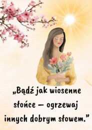 WIOSNA - CZAS NA UŚMIECH I ŻYCZLIWOŚĆ