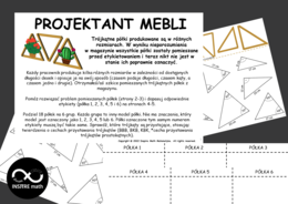 Przystawanie trójkątów. Projektant mebli. Trójkąty przystające. Praktyczne zastosowanie matematyki.