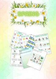 Spring - vocabulary, activities + Past Simple