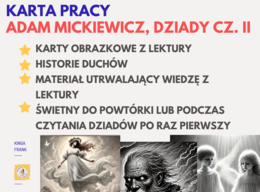 📚 Karty Pracy z Dziadów cz. II – Charakterystyka Duchów 📚 #egzaminósmoklasisty #dziadycz.II