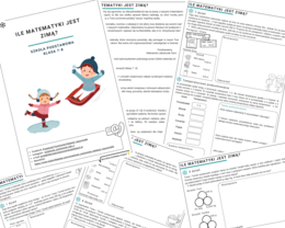 Ile matematyki jest zimą? (klasa 7-8)
