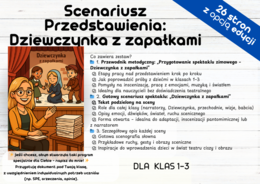 Przedstawienie "Dziewczynka z Zapałkami - teatr