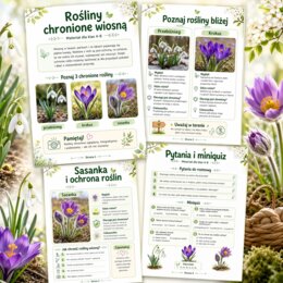 Rośliny chronione wiosną