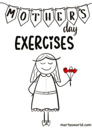 🌸 Mother's Day Exercises - wyjątkowy materiał na Dzień Matki 🌸
