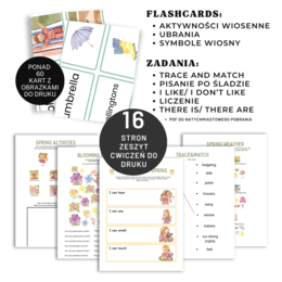 Mili meets Spring – gotowe lekcje o wiośnie po angielsku (zerówka i klasy 1-3)