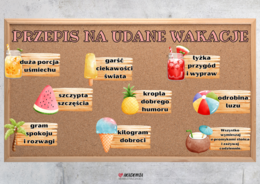 PRZEPIS NA UDANE WAKACJE