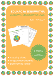 Zdrowie środowiskowe - karty pracy