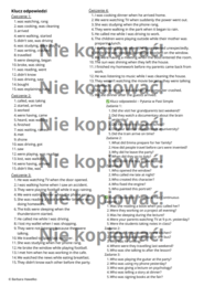 Karta pracy Master the Past - ćwiczenia Past Simple i Continuous B1/B2