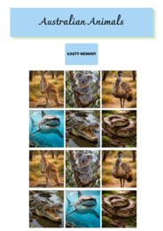 Australian animals. My trip to Australia [ANGIELSKI DLA KLAS 1-3]