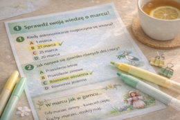 Quiz „Marzec miesiącem zmian”