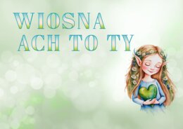 Wiosna ach to ty! Dekoracja wiosenna z Panią Wiosną