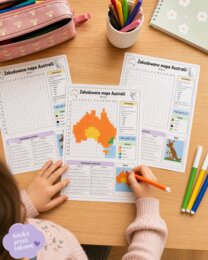 Zakodowana mapa Australii