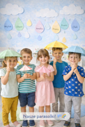 Taniec kropel deszczu – scenariusz zajęć ruchowych