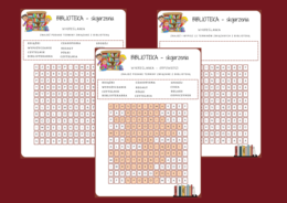 BIBLIOTEKA - wykreślanka