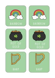 St. Patrick's Day Memory Game