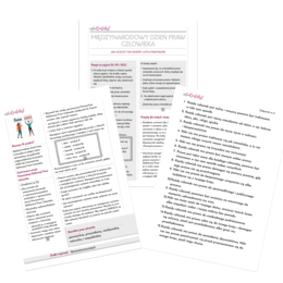 Międzynarodowy Dzień Praw Człowieka - JAK UCZCIĆ TEN DZIEŃ? LISTA POMYSŁÓW