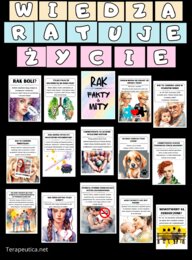 Rak - fakty i mity. Dzień walki z rakiem - gazetka