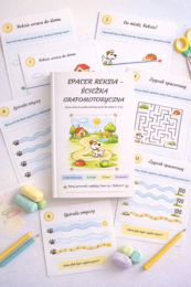 Spacer Reksia – ścieżka grafomotoryczna