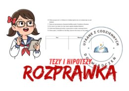 Porządkowanie tez i hipotez- ćwiczenie 2 ( Zemsta )