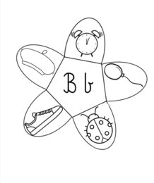 Wklejki do zeszytu - kwiatki