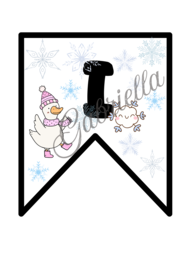 Ferie zimowe girlanda