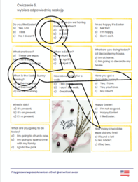 Easter exercises klasa 6-8