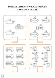 LICZYM I PISZEMY! EDUKACYJNE ARKUSZE DLA NAJMŁODSZYCH