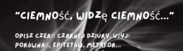 Polonistyczne fantazje na czarne okazje - black week/black fridey/czarny piątek