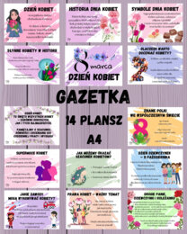 Dzień Kobiet gazetka