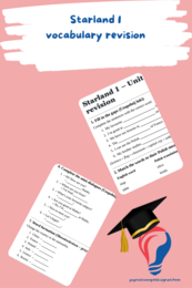 Starland 1 – Module 1 – vocabulary revision