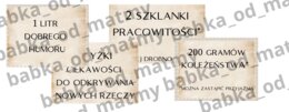 SZKOLNE SMAKOŁYKI: RECEPTURA NA SUKCES - 15 składników na udany rok szkolny (gazetka klasowa)!