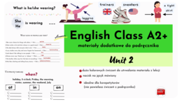 English Class A2+, unit 2, materiały dodatkowe do podręcznika, no-prep, Present Simple i Present Continuous