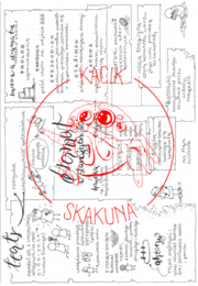 Dramat w starożytności - infografika / rysnotka / sketchnotka / wklejka / notatka - JĘZYK POLSKI