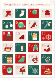 Geograficzny Kalendarz Adwentowy 2024