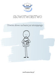 EGZAMIN ÓSMOKLASISTY - SŁOWNICTWO Z KLUCZEM. SYNONIMY/ SŁOWOTWÓRSTWO/1 WYRAZ.