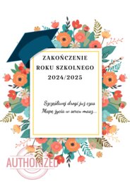 Plakat XXL dekoracja na zakończenie roku szkolnego