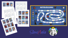 Związki frazeologiczne pochodzące z mitologii (fiszki oraz interaktywna gra) + prezentacja GRATIS!