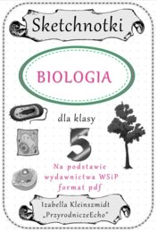 Całoroczny zestaw sketchnotek/notatek/streszczeń/wklejek/ściąg dla ucznia i nauczyciela/edukacja domowa w pdf. do biologii w klasie 5. Notatki zostały wykonane na podstawie podręcznika z wydawnictwa WSiP.