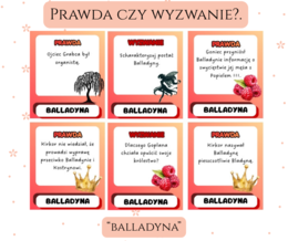 Prawda czy wyzwanie - Balladyna