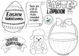 Easter LAPBOOK by Alicja Soszka