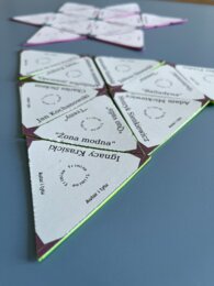 Trimino - bohater - lektura oraz lektura - autor - powtórka E8