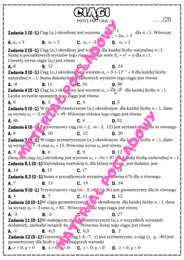 MINI MATURA MATEMATYKA - ciągi