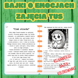 Bajki o emocjach – zajęcia TUS