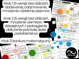 Matematyczny Międzynarodowy Dzień Kropki. Różne wersje od klasy 4 SP do szkół ponadpodstawowych. Zmaluj swoją liczbę.