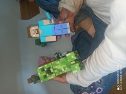 Minecraft: Siatki Brył + Karty Pracy (PDF)