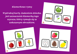 Słucham cz. 4 - Zabawy z rymami