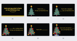 Merry Christmas - prezentacja świąteczna z ćwiczeniami online/offline dla klas 2 i 3